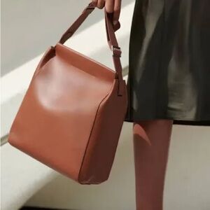 Everlane Form Bag cognac